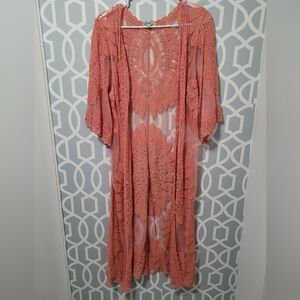 Coral kimono size M